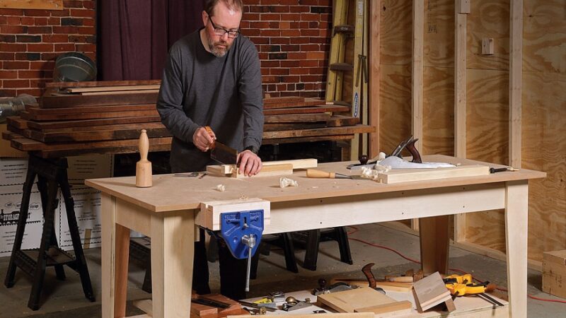 Detailed Plans for a Workbench